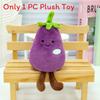 Vegetable Simulated Plush Toy Corn Eggplant Cartoon Doll Children Gift Holiday