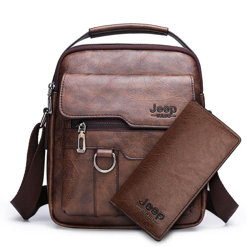 Shoulder Bag Men's Bag Retro Men's Bag Official Messenger Bag Large Capacity New Casual Bag Trendy Handbag