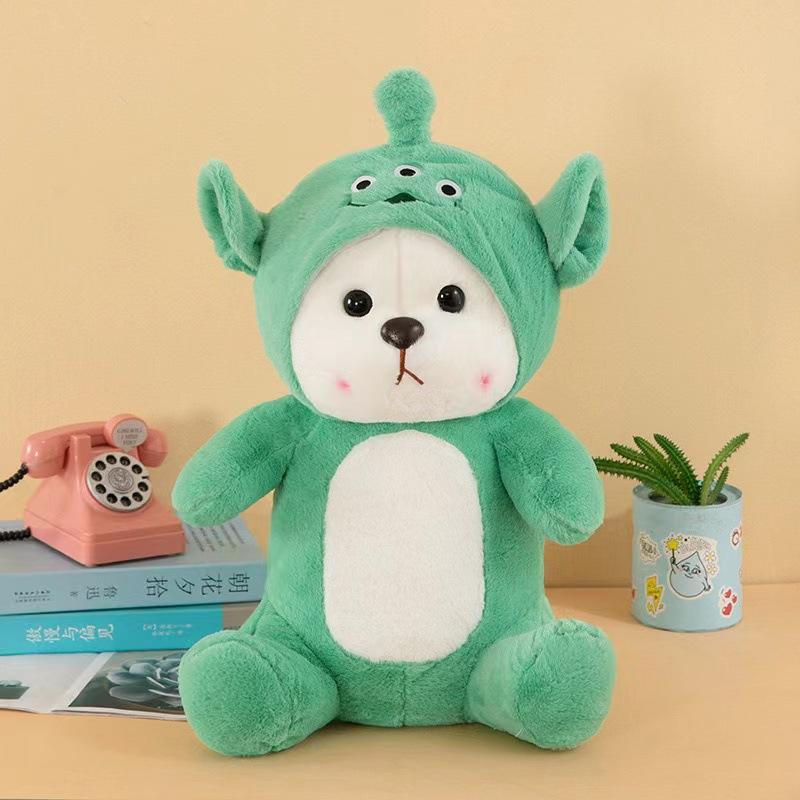 Crossdressing Capibara Unicorn/Panda Teddy Bear Doll Plush Toys Gift For Children