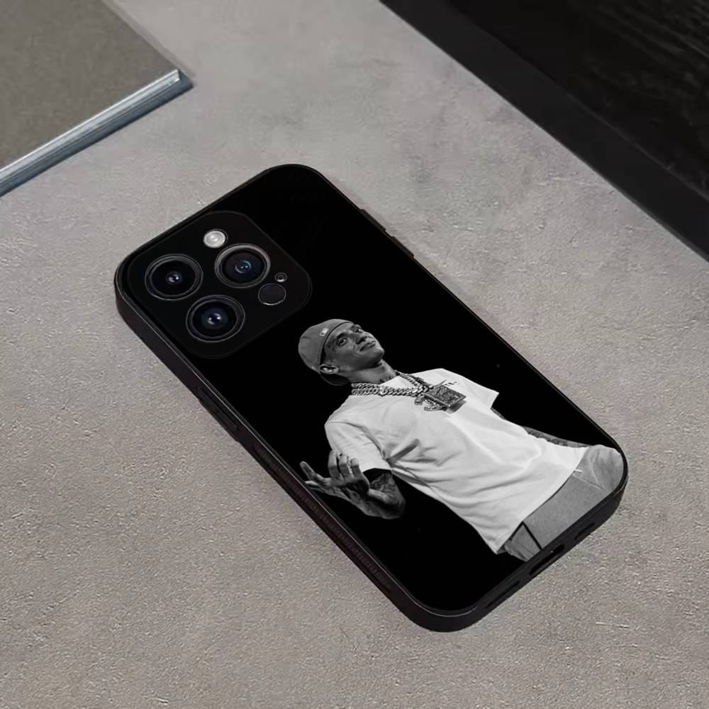 Rapper Central Cee Phone Case For iPhone 16,15,14,13,12,11 Plus,Pro Max,XS,X,XR,SE,Mini,8,7,Soft Silicone Black Cover