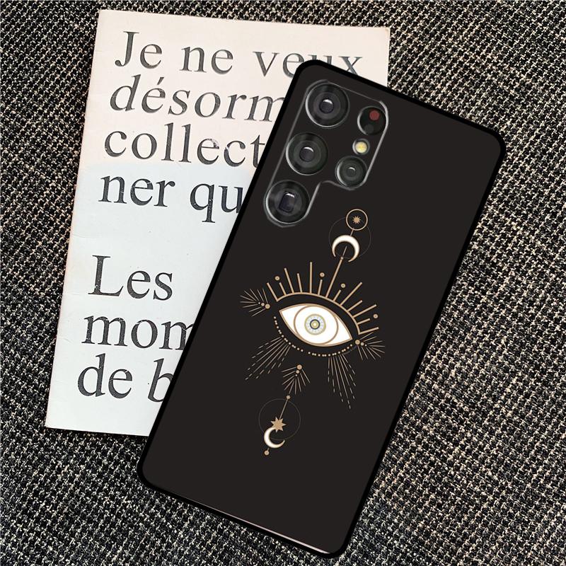 Evil Eye Hamsa For Samsung Galaxy S24 S23 Ultra S22 S20 S21 FE S8 S9 S10 Note 10 Plus 20 Ultra Phone Case