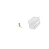 Foldable Wall Hook Organizer And Modern Acrylic Toilet Paper Storage Box for Bathroom Closet