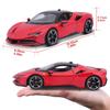 Bburago 1/24 Scale Ferrari SF90 Stradale Red [Open Engine Compartment Version] / Diecast Model Car, Finished Product, 18-26028(CN)