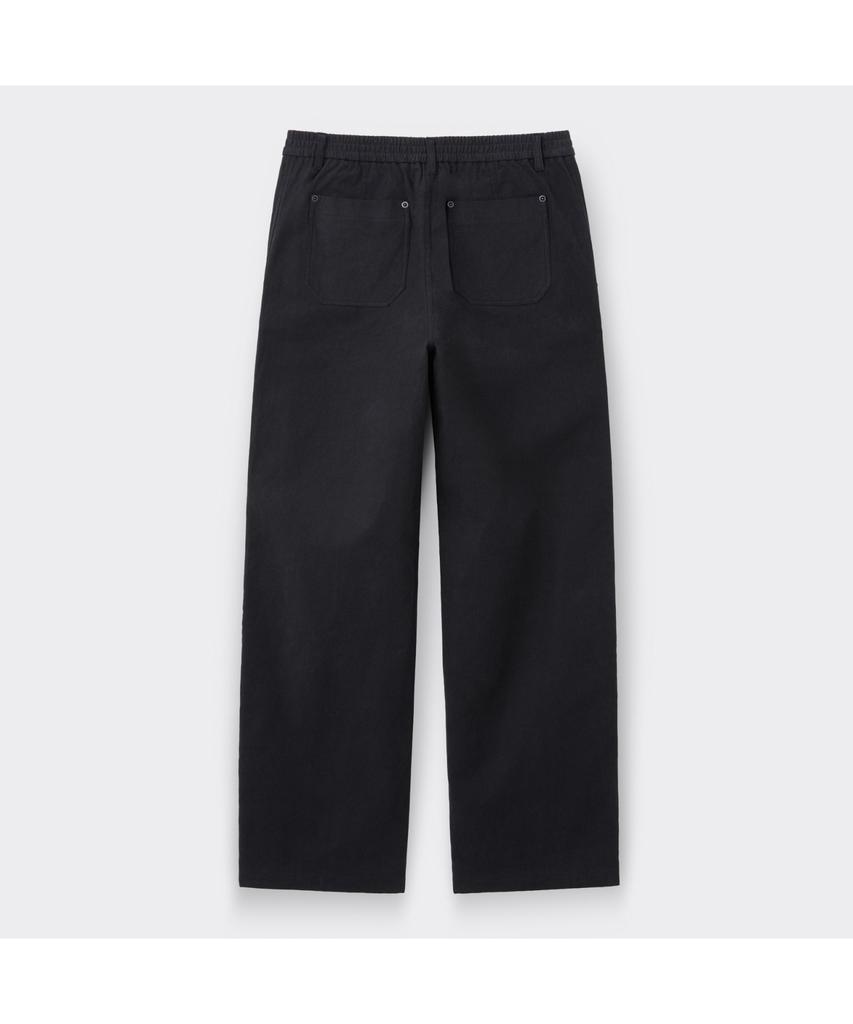 Keoseuuteommellou Gray Relaxed Fit Dyed Cotton Pants Cwpas26121Gyd