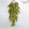 Artificial Spider Plant & Fern Hanging Decor - Trailing Green Vines for Wall & Ceiling