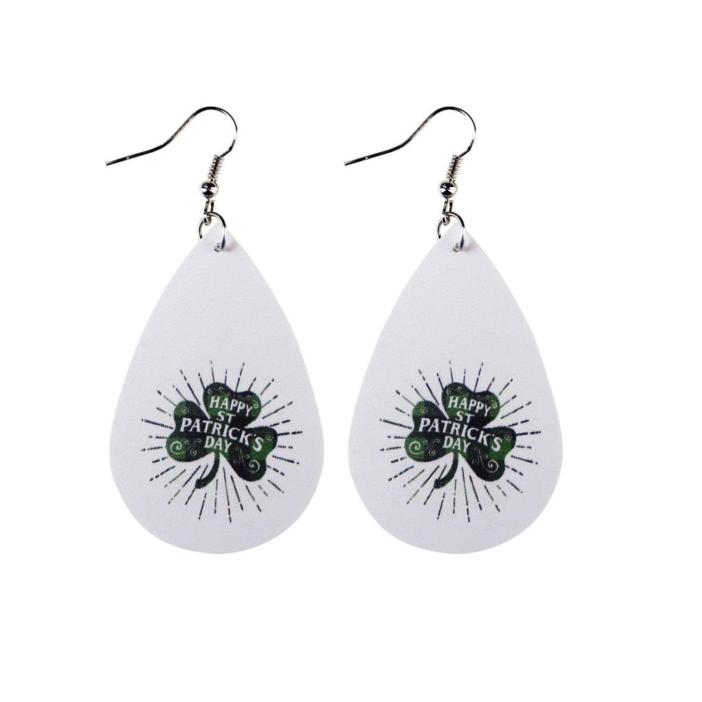 Stylish PU Leather Earrings: Creative Designs & Shapes
