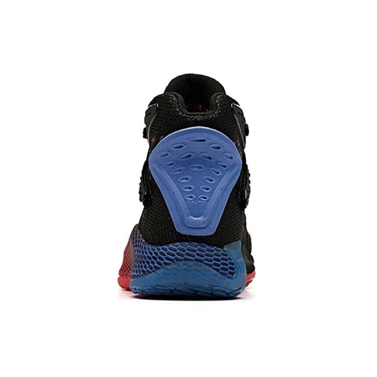 Anta KT5 Abrasion Resistant Breathable High top Basketball Shoes Men's Red Blue Black 11941101-2
