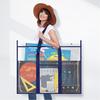 Bulletin Board Poster Art PVC Storage Pocket Chart with Accessories’ Pocket (30.5" x 24.8")