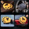 Car Washing Gloves Microfiber Car Cleaning Brush Double-Faced Coral Fleece Cleaning Brush Gloves Car Detailing Cleaner Care Tool