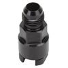 EFI Adapter Quick Disconnect Aluminum Alloy Black Anodized Waterproof AN Male Push On Fuel Line Fitting