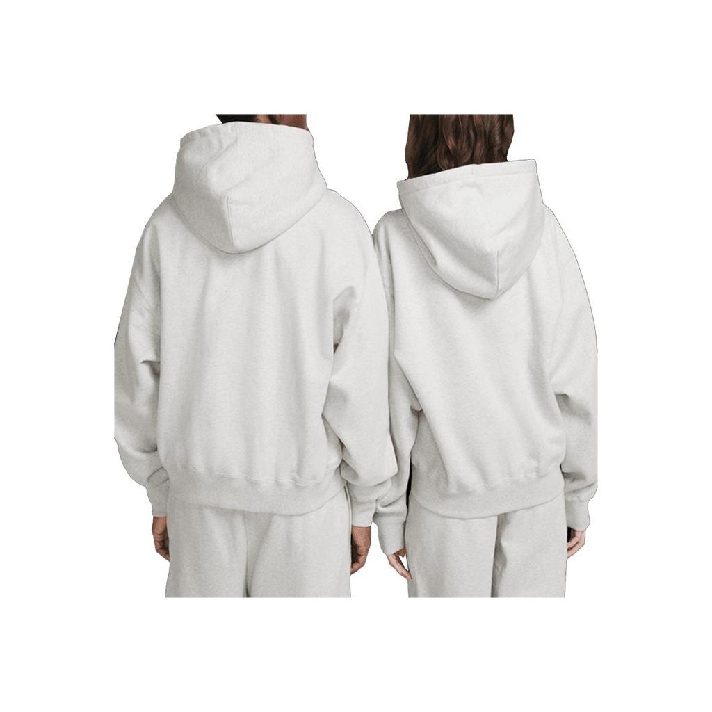 Nike X Stussy Stone Washed Fleece Zip Hoodie Grey Heather Unisex Tops FJ9181-050