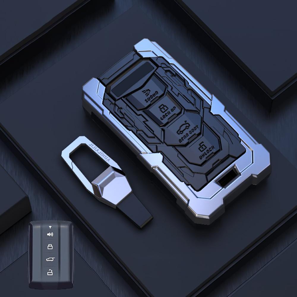 Fit For Great Wall Gwm Wey Tank 300 500 Tank300 Tank500 Accessories Zinc Alloy Key Protective Case 4 Buttons Remote Key Shell