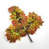Artificial Banyan Maple Mango Leaves Fake Foliage Greenery Stems for Decoration Outdoor Landscape Tree Making