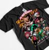 Anime My Hero Academia All Might And Students Black Tshirt All Size