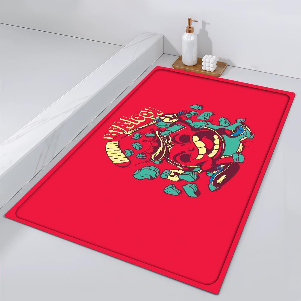 

Cute Door Mat Bedside Entrance K-Kool Sugar Bath Floor Aid Sweet Decoration Corridor Door Mat Carpet Living Room Balcony FLR40x60CM