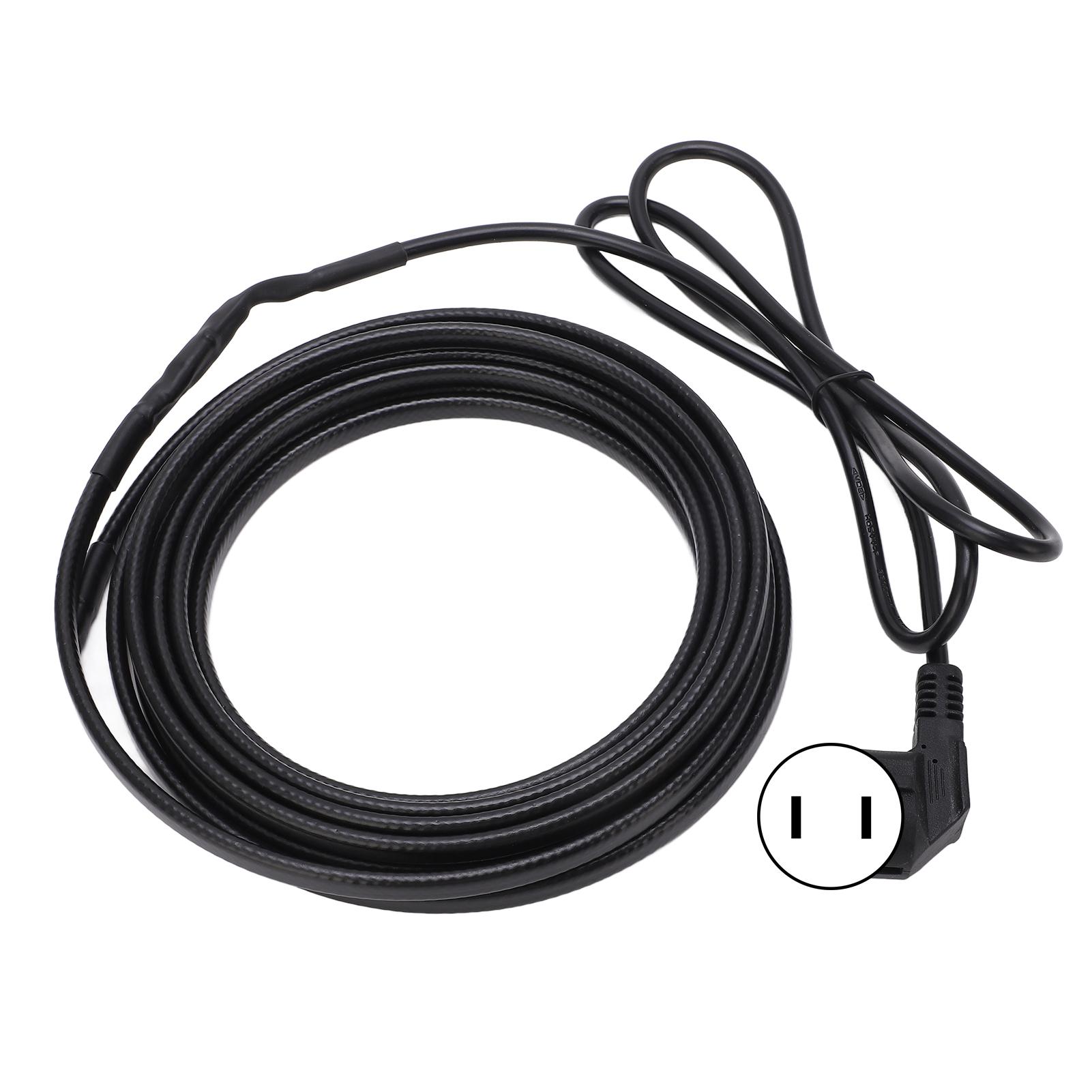 

Трубний нагрівальний кабель Тепловий стрічковий обігрівач Лічильник саморегулюючий з вилкою для зими