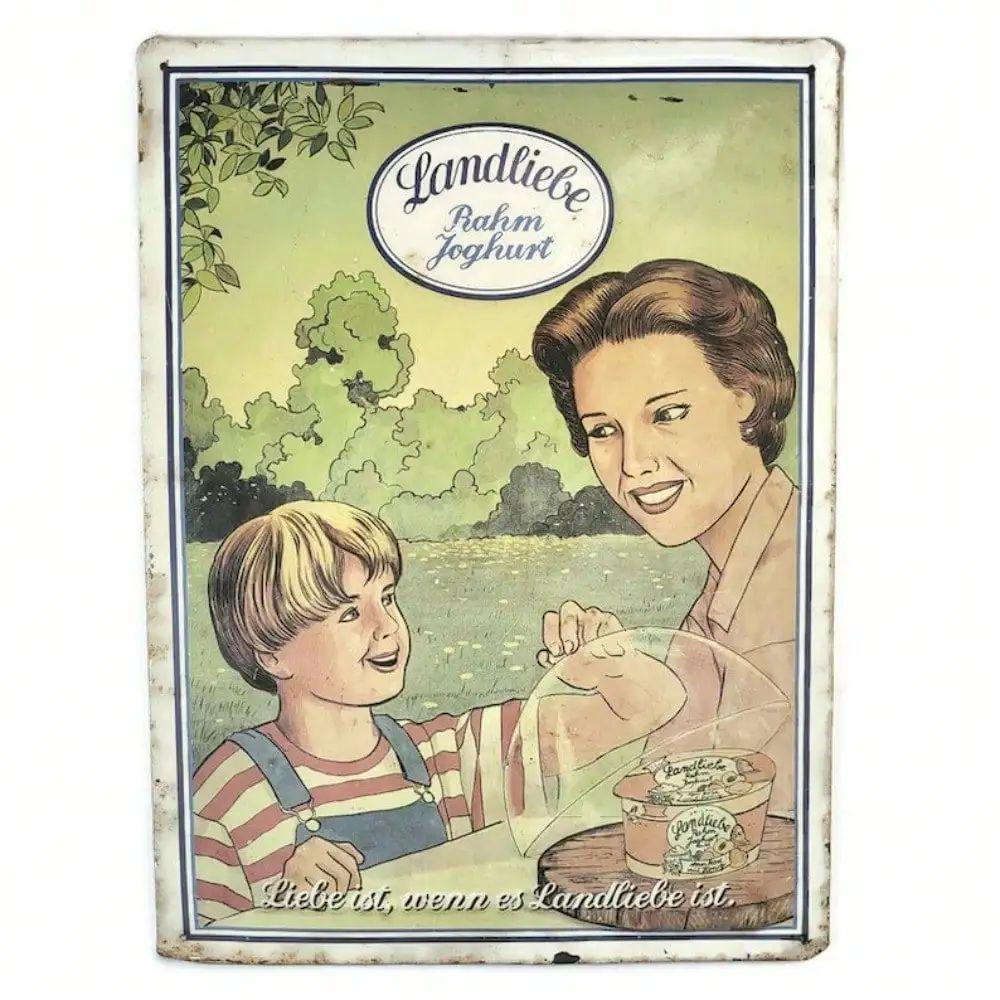 

Vintage Metal Tin Sign Wall Art Retro Home Decor Living Room Kitchen 20x30cm