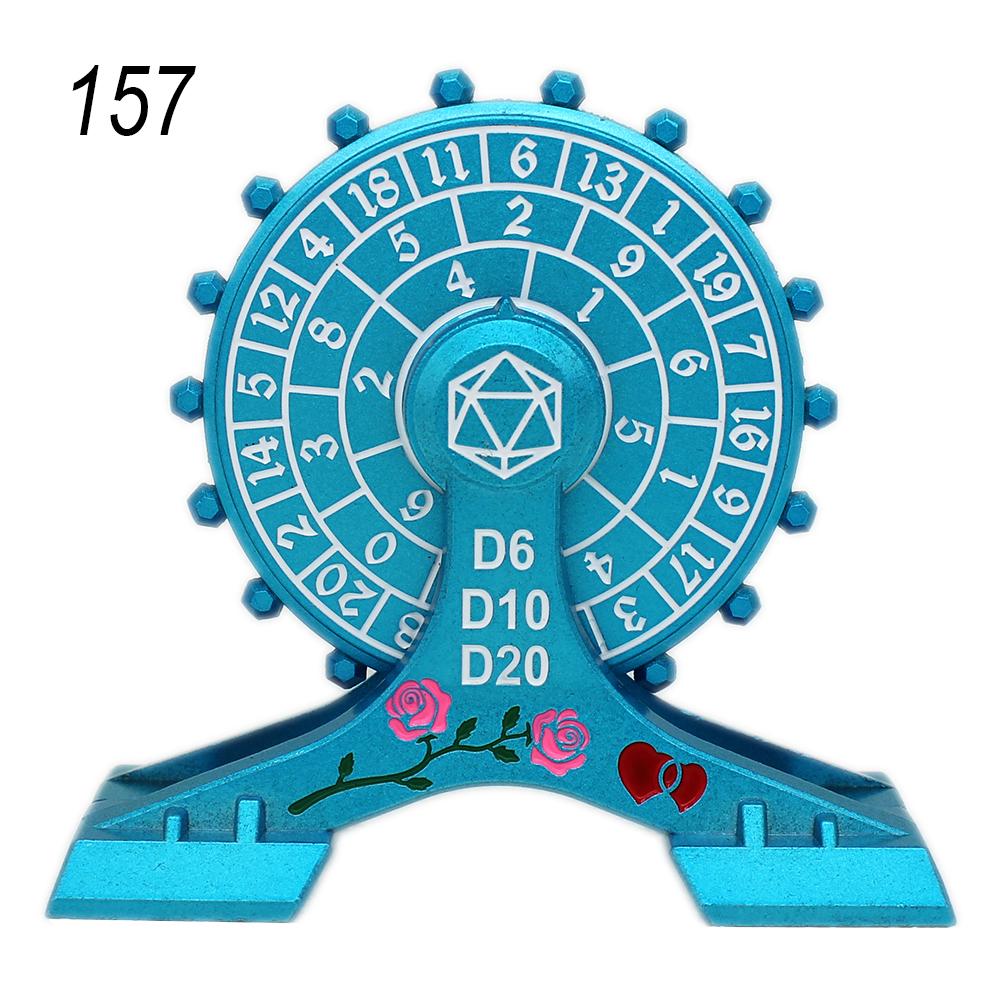 

D+D Металлический гироскоп-рулетка для кончиков пальцев, кубики для различных настольных и карточных игр, металлический набор кубиков-спиннеров для Dnd, подарок в виде колеса обозрения