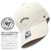 Forty Seven 47brand Dodgers Cap, Off-White, B-BSRNS02GWS