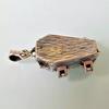 Skeleton Pendant Necklace Gothic Necklace with Skeleton in Casket Pendant