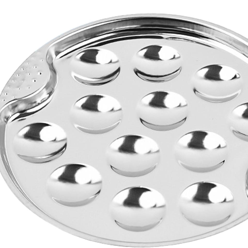 Escargot Baking Dish Plate Sturdy Tableware Snail Plate for Home Kitchen BBQ