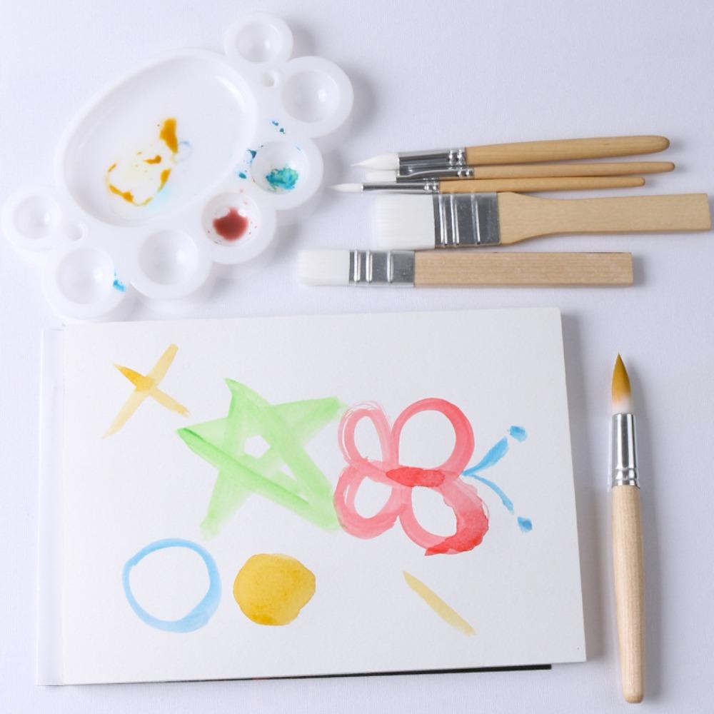 Art Paint Watercolor Gouache Oil Brush Set Professional Nylon Hair Brushes  Artist