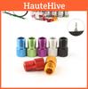 Reliable Presta To Schrader Valve Adapter Converter In Red Green Blue Black Silver And Yellow