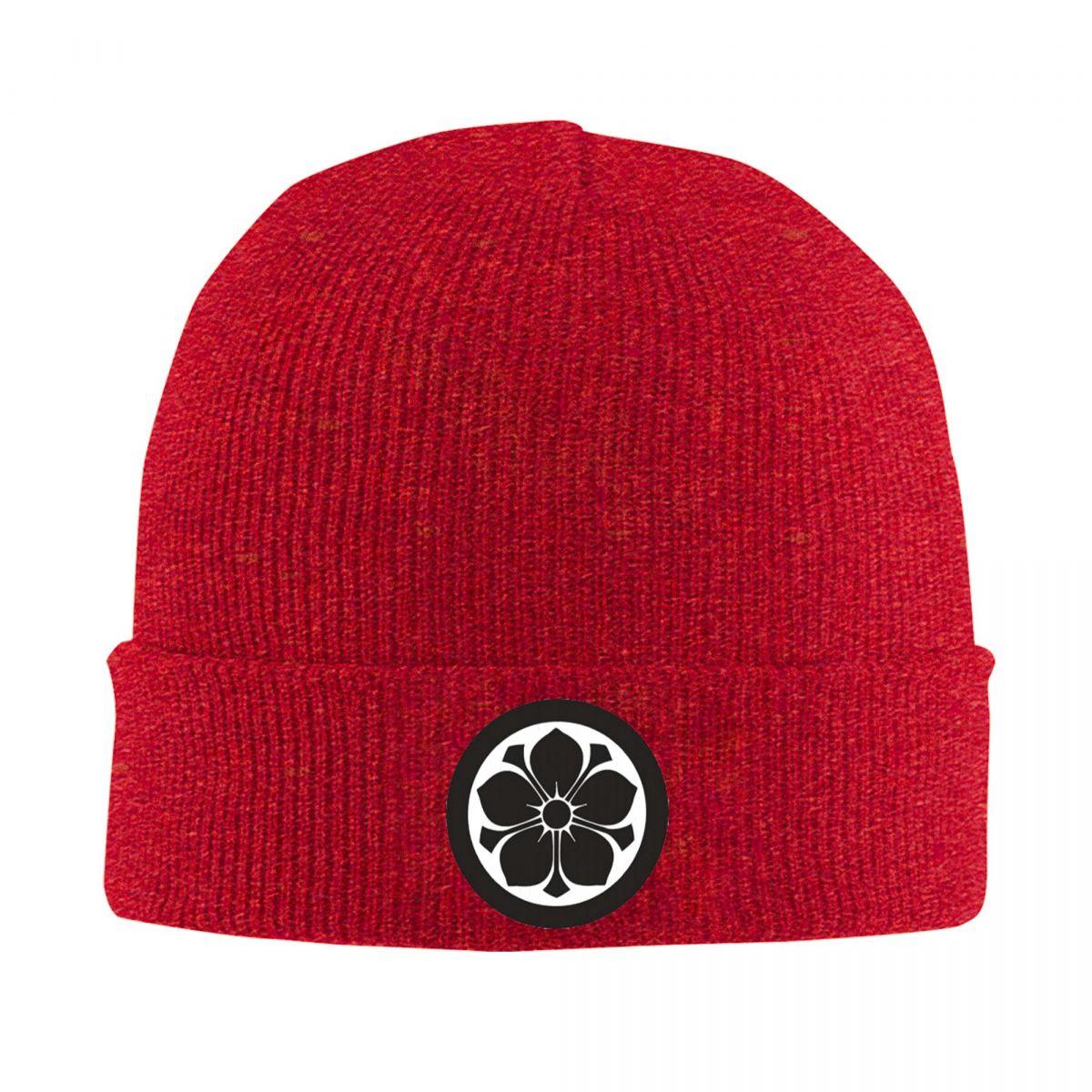 

Karate Lotus Flower Warm Knitted Cap Hip Hop Bonnet Hat Autumn Winter Outdoor Beanies Hats for Unisex Adult One Size
