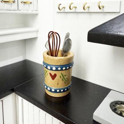 1:12 Puppenhaus Miniatur Küchenutensilien Eierschläger Werkzeug Möbel Heim Modell Dekor Spielzeug Puppenhaus Zubehör