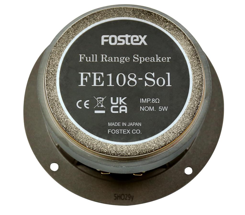 Fostex 10cm Konustyp Breitbandlautsprecher (1 Einheit) FE108-Sol