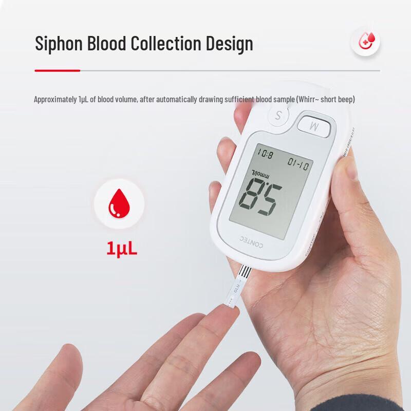 CONTEC CMS10E Blood Glucose Monitor Kit