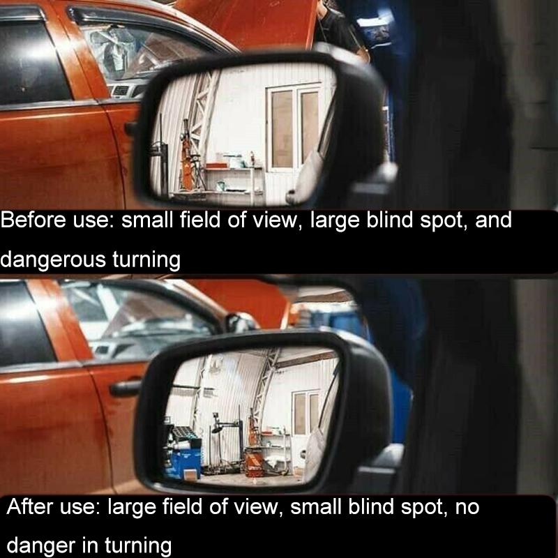 1Pair 800R Wide-Angle Large Vision Rearview Mirror Heating Replacemen Anti Dazzle Reversing For Tesla Model 3 Y X S Accessories