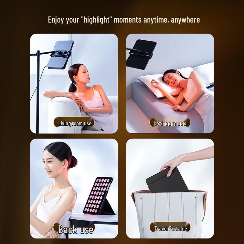 Miguang LED Red & Blue Light Therapy Face Mask