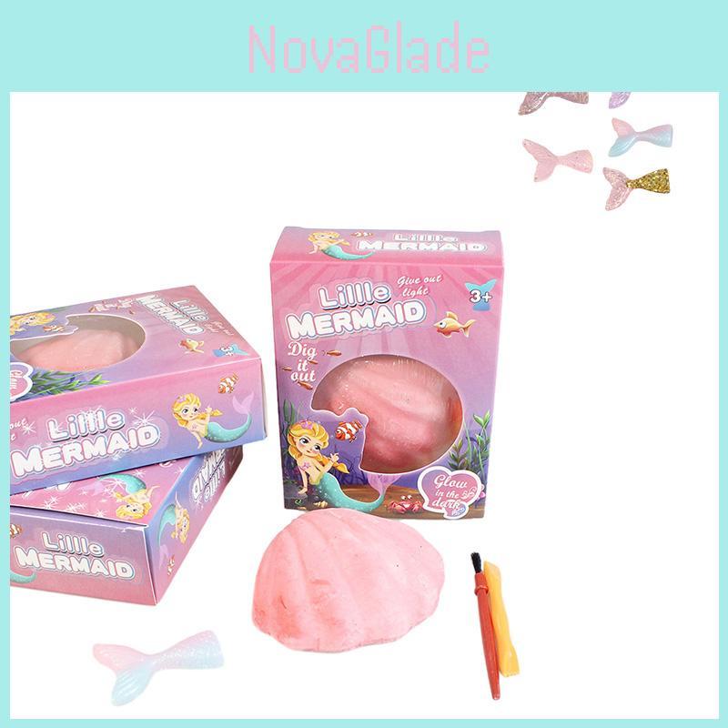 Archäologische Ausgrabung Meerjungfrauen-Fossil Pädagogisches Spielzeug für Grundschüler