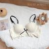 Girls Sexy Bras Lace Underwear Tie Backless Sling Fashion Bras Women Sexy Push Up Bras Pad Wireless Underwear Lady Inner Tops Sexy Bras Lingerie