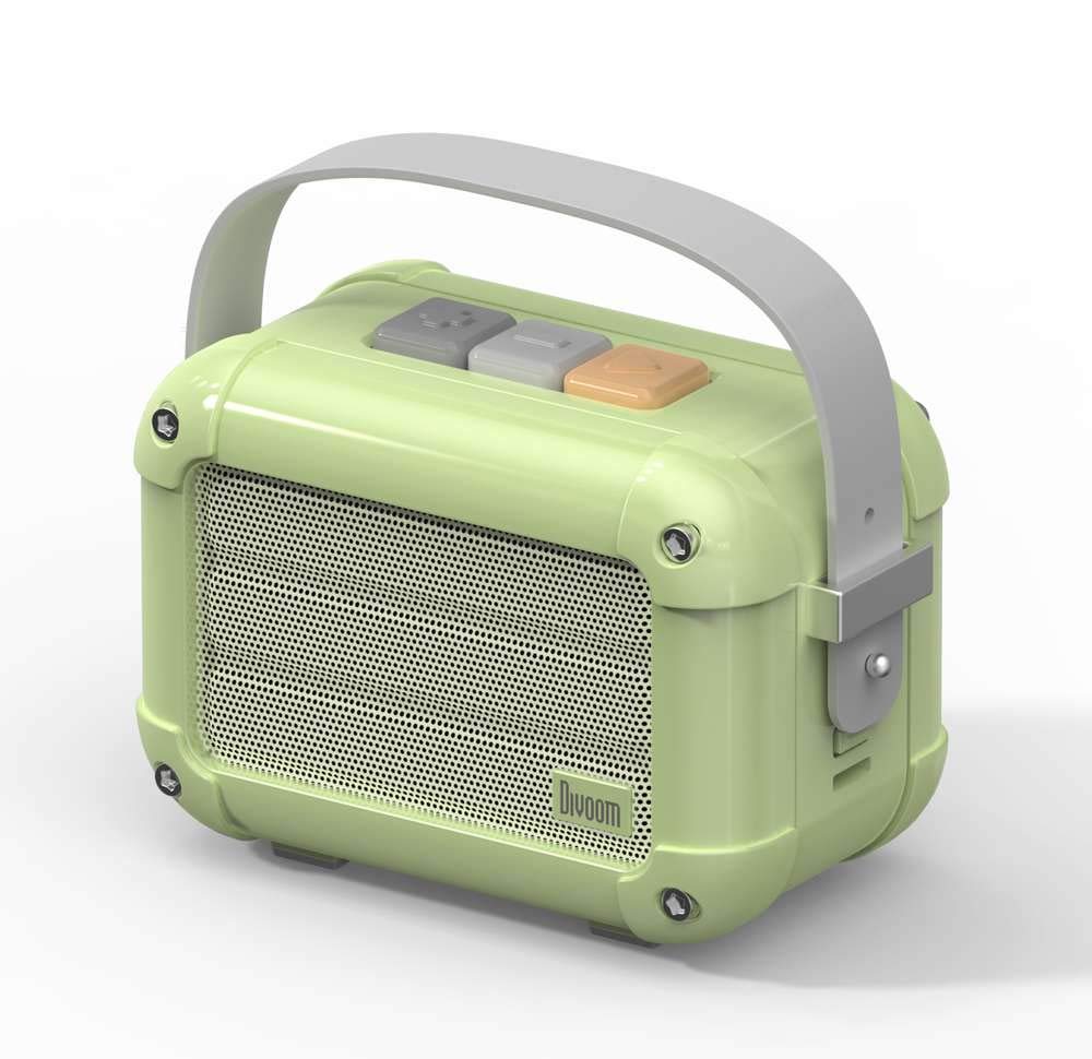 Divoom Macchiato Bluetooth Speaker Japanese Speaker [Official Distributor] Palm-Sized (GREEN)
