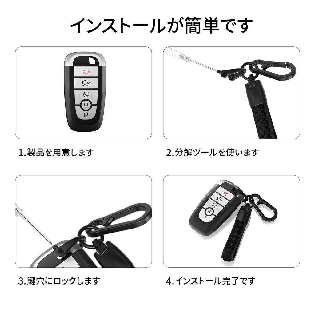 Keychain Fashionable Durable Exquisite Leather Key Bag Car Logo Keychain