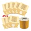 Langlebige Papierstaubbeutel und HEPA-Filter für Karcher Staubsauger WD2250 WD3.200 MV2 MV3 WD3 A1000