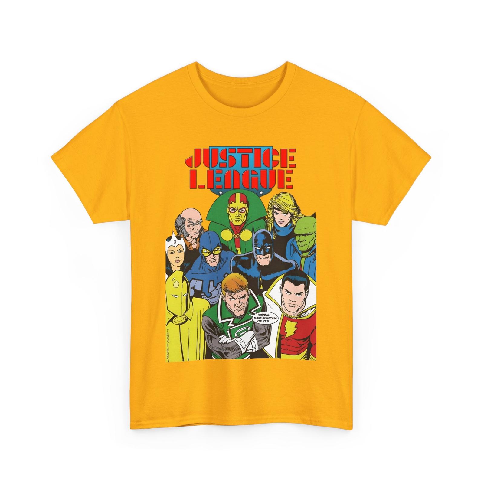 

Justice League International T-Shirt Mens Womens Tees Top - Kevin Maguire Art - JLI - DC Comics 2XL