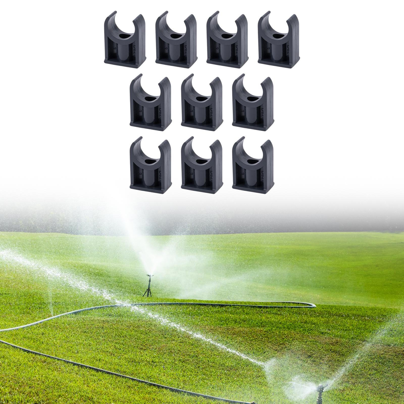 

10 штук ПВХ Трубопроводные Зажимы Клипсы Аксессуар Портативные Практичные Хомуты для Трубок Шлангов Inner Diameter 20mm