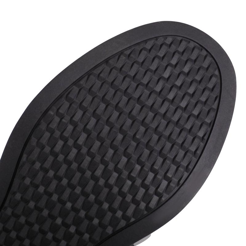 Fashion Women's New Round Head Lace up Sequin Thick Bottom Large and Calf High Barrel Mar Mid heeltin Boots