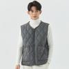 Men's Lightweight Down Vest, Warm Sleeveless Jacket, Plus Size Winter Outerwear