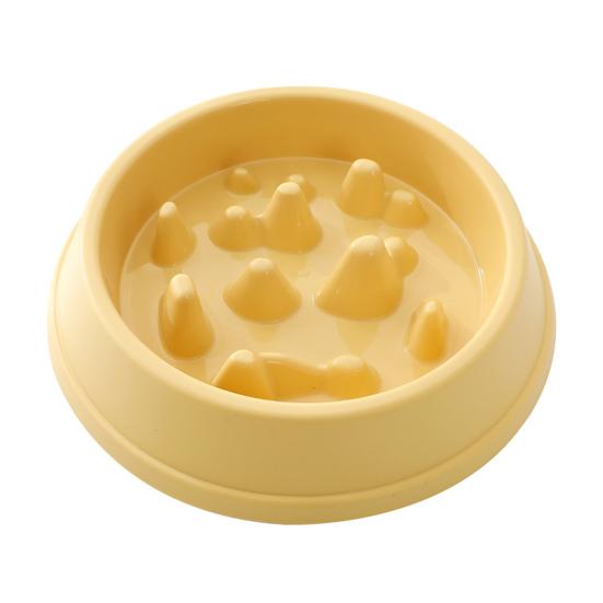 Pet Bowl Non-Slip Large Capacity Reusable Slow Feeder Dog Breed Food Bowl for Home Use