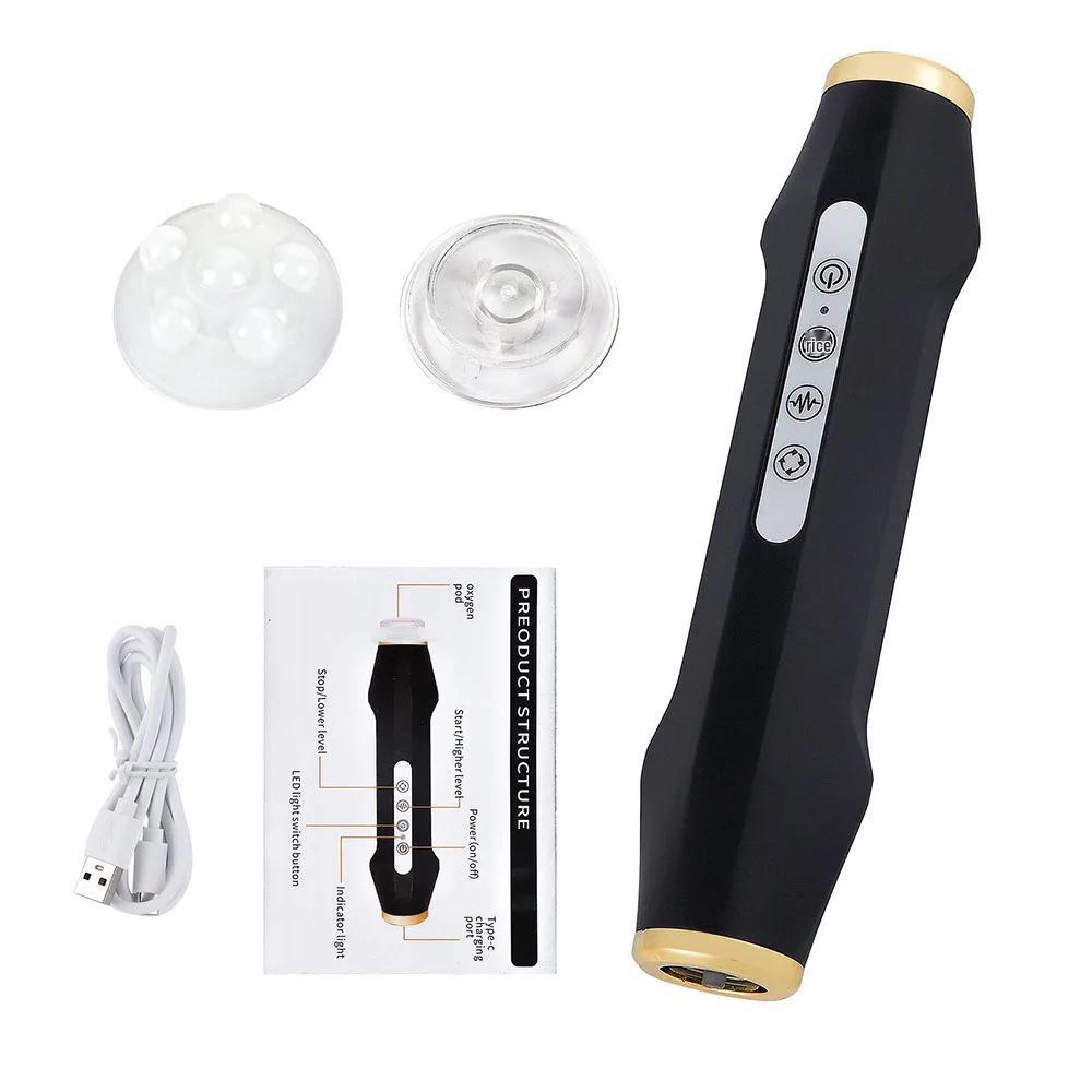 Portable Oxygenating Bubble Skin Rejuvenation Device for Home Use