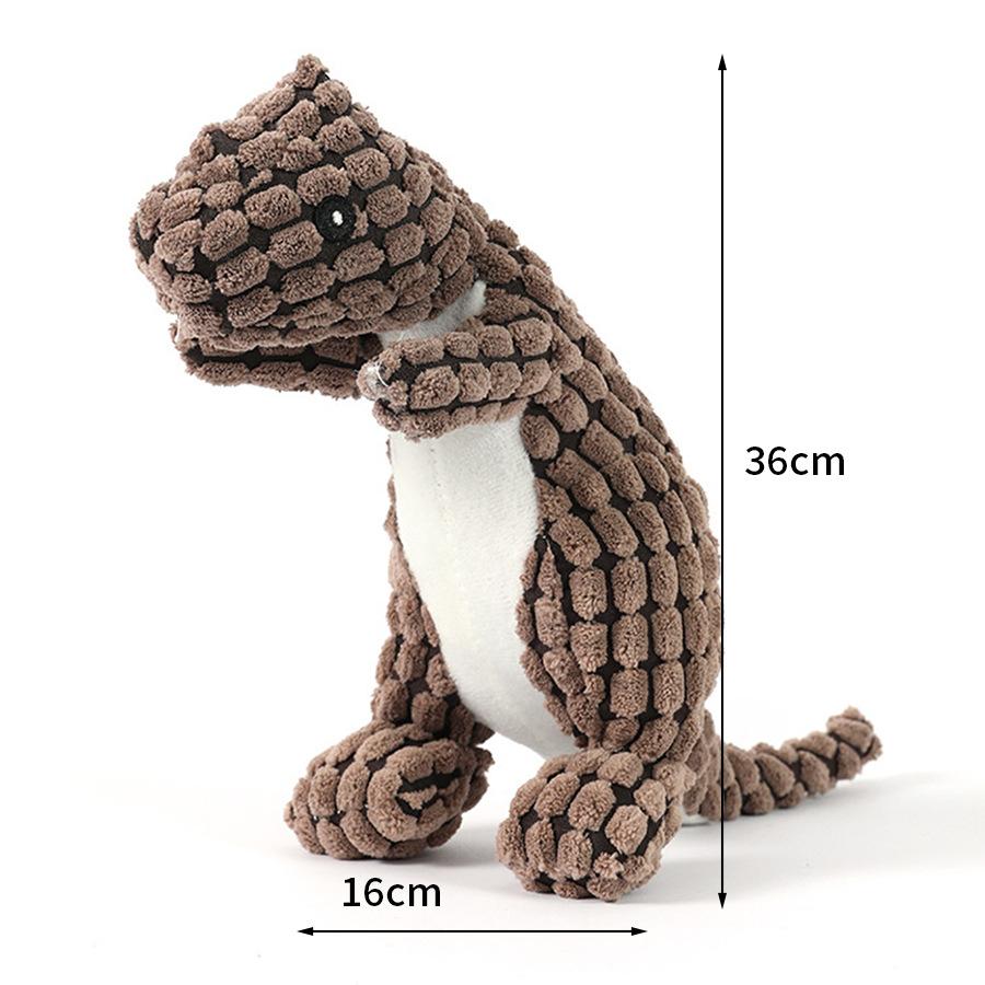 Pet Plush Dog Toy Small Dog Dog Dinosaur Sound Teddy Large Dog Puppy Large Dog Bite Resistant