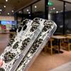 Fashion Leopard Pattern Stars Clear Phone Case For iPhone 17 16 15 14 13 12 11 15 Plus Pro Max X XR XS Max 16e 17 Air Soft Cover
