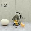 Dollhouse Miniature Hammock Chair Sand Table Accessory Craft Model for DIY Projects