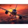 Sunset Aviation Airplane Canvas Painting  Poster Picture Wall Art HD Print Pictures No Framed Pilot Room Decoration Cuadros