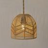 Paper Rope Lamp Shade – Handwoven Creative Pendant Light Fixture, Elegant Decor for Bedrooms, Homestays, Hotels & Restaurants