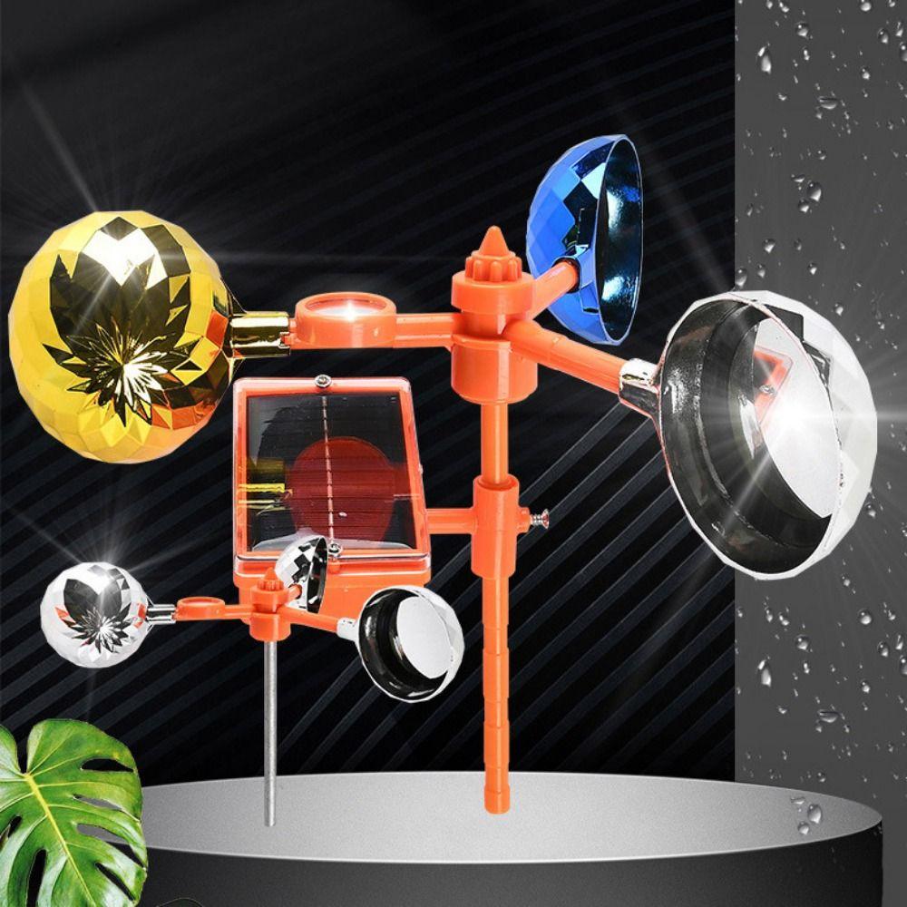 Waterproof Bird Repellent Device Reflective Flash Bird Deterrent Device  Garden Protection